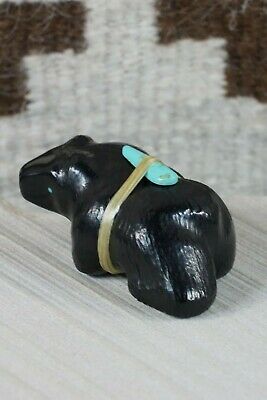 Bear Zuni Fetish Carving - Herbert Halate - High Lonesome Trading
