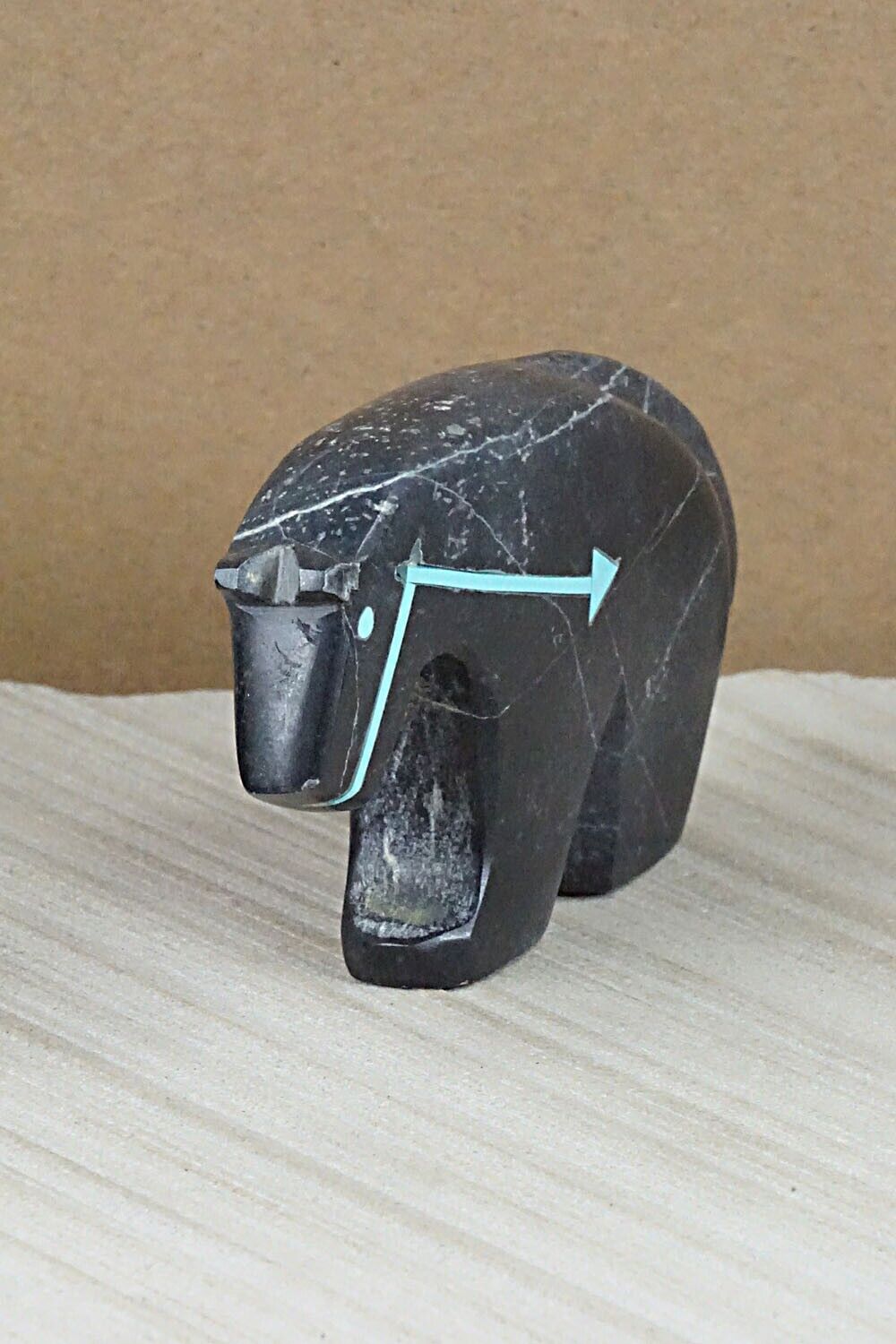 Horse Zuni Fetish Carving - Bernard Laiwakete