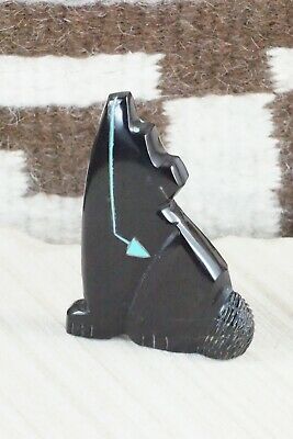 Wolf Zuni Fetish Carving - Josh Leekity