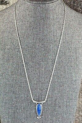 Lapis & Sterling Silver Necklace - Sharon McCarthy