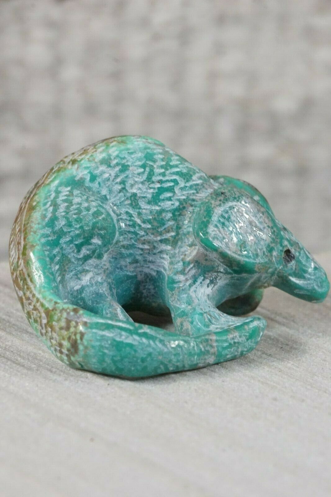 Mouse Zuni Fetish Carving - Russell Shack - High Lonesome Trading