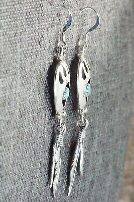 Turquoise & Sterling Silver Earrings - Annie Spencer