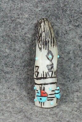 Corn Maiden Zuni Fetish Carving - Jared Amesoli