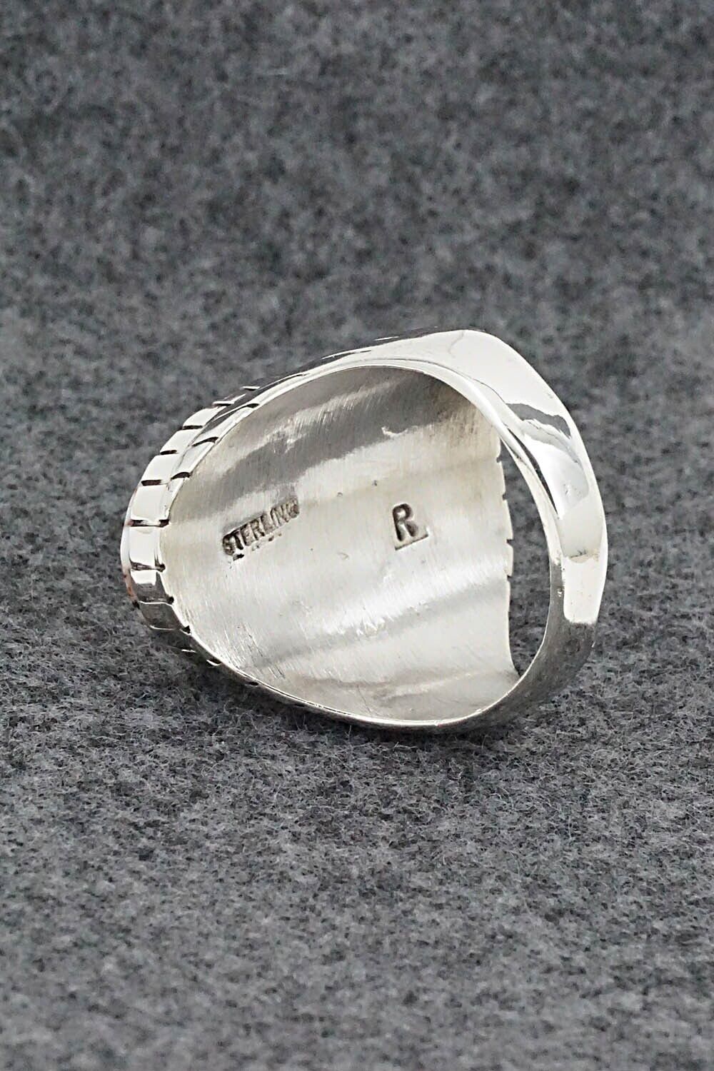 Wild Horse & Sterling Silver Ring - Trevor Jack - 13