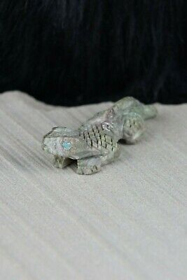 Lizard Zuni Fetish Carving - Kent Panteah - High Lonesome Trading