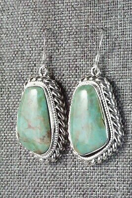 Turquoise & Sterling Silver Earrings - Sharon McCarthy