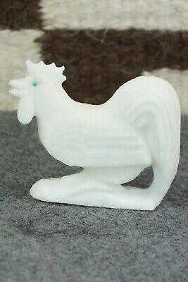 Rooster Zuni Fetish Carving - Derrick Kaamasee - High Lonesome Trading