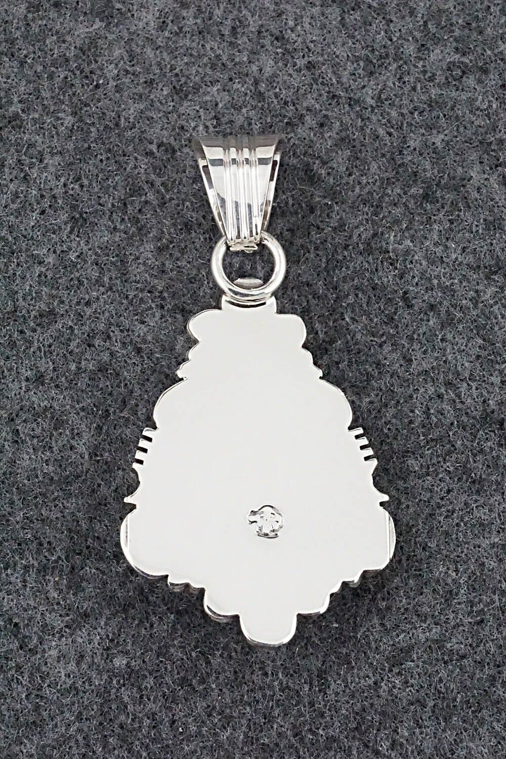 Turquoise and Sterling Silver Pendant - Daniel Benally