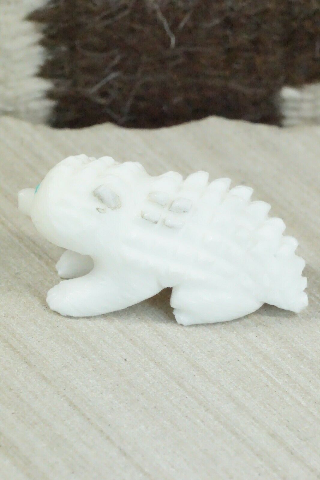Porcupine Zuni Fetish Carving - Jonas Hustito
