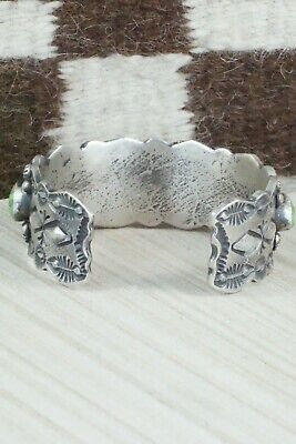 Turquoise & Sterling Silver Bracelet - Shawn Cayatineto