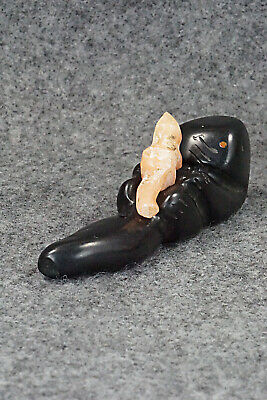 Otter Zuni Fetish Carving - Justin Red Elk