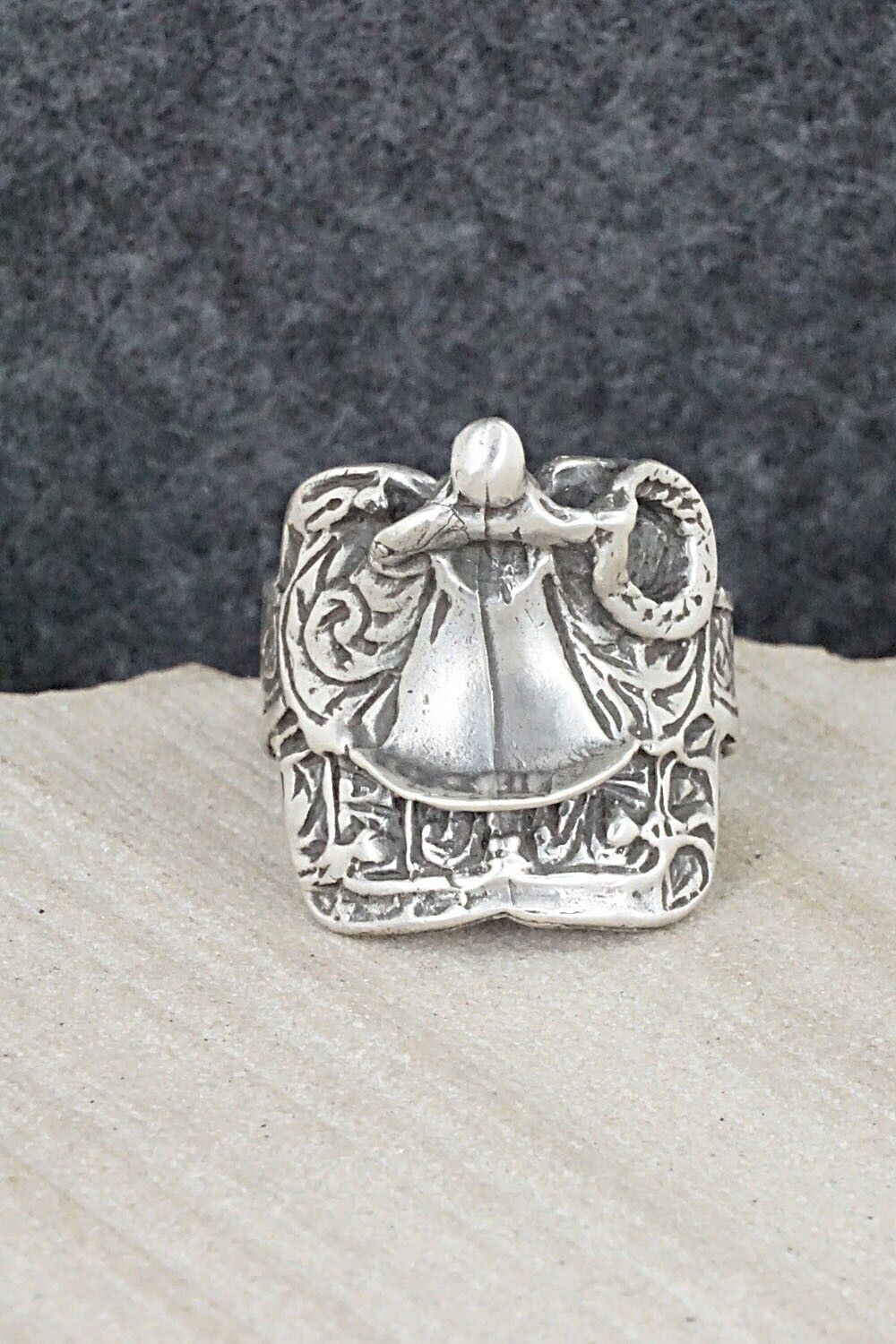 Sterling Silver Ring - Woody Pino - Size 8