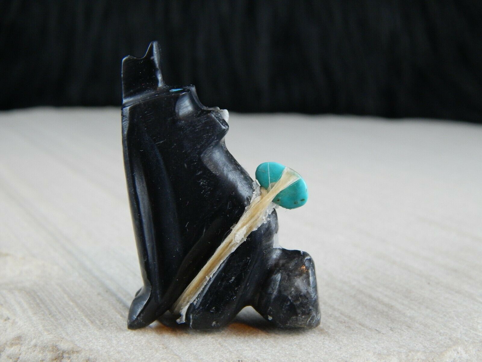 Coyote Zuni Fetish Carving - Kelly Lementino - High Lonesome Trading