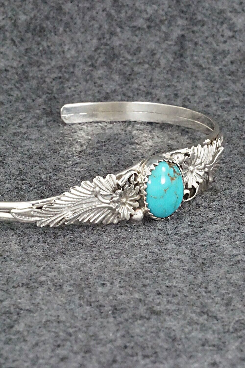 Turquoise & Sterling Silver Bracelet - Harris Largo