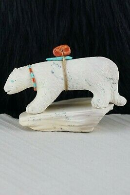 Mountain Lion Zuni Fetish Carving - Darrell Westika - High Lonesome Trading