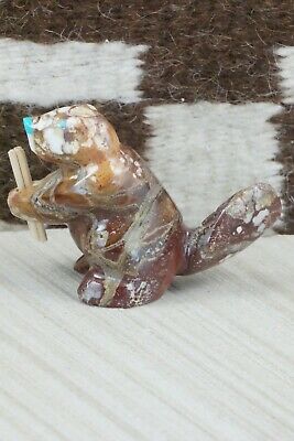 Beaver Zuni Fetish Carving - Enrike Leekya