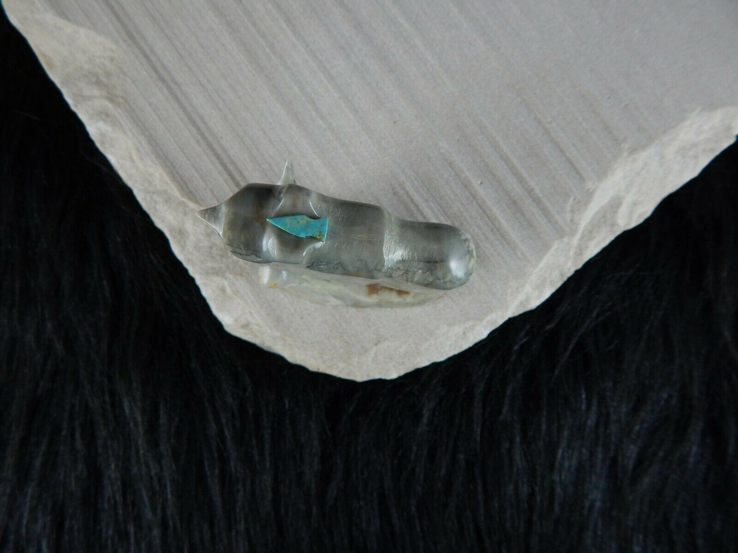 Bears Zuni Fetish - Della Haloo - Zuni Bears Carving - High Lonesome Trading