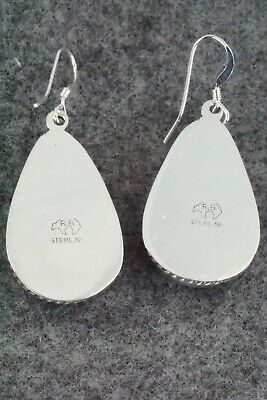 Turquoise & Sterling Silver Earrings - Isabelle Yazzie