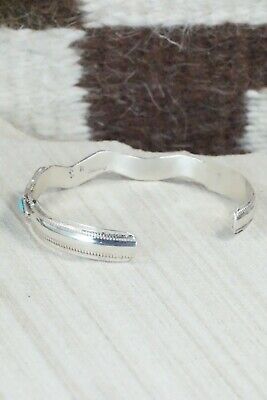Turquoise & Sterling Silver Bracelet - Steve Wallace