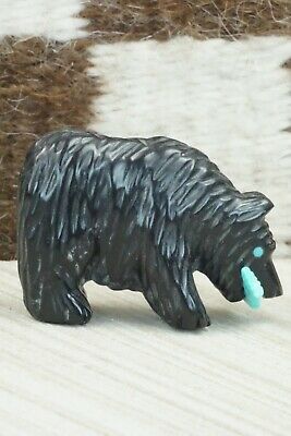 Bear Zuni Fetish Carving - Andres Quandelacy