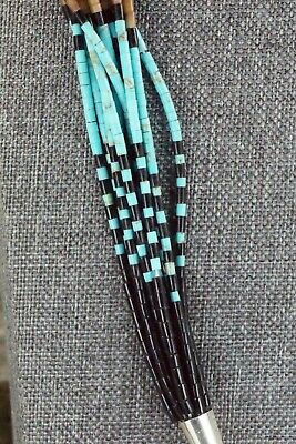 Turquoise, Coral and Shell Necklace - Frank Ortiz