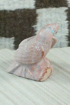 Eagle Zuni Fetish Carving - Derrick Kaamasee