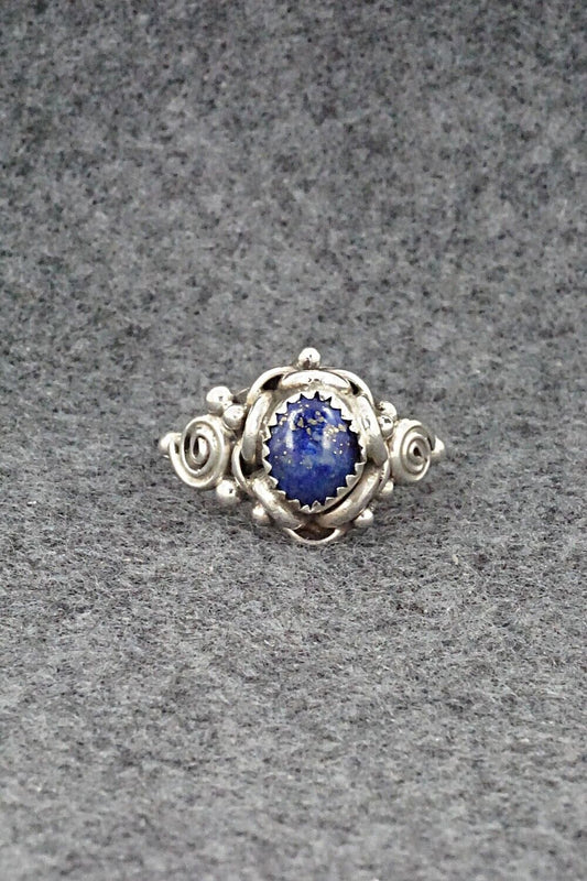 Lapis & Sterling Silver Ring - Maritta Martinez - Size 7