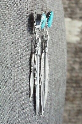 Turquoise and Sterling Silver Earrings - Sharon McCarthy