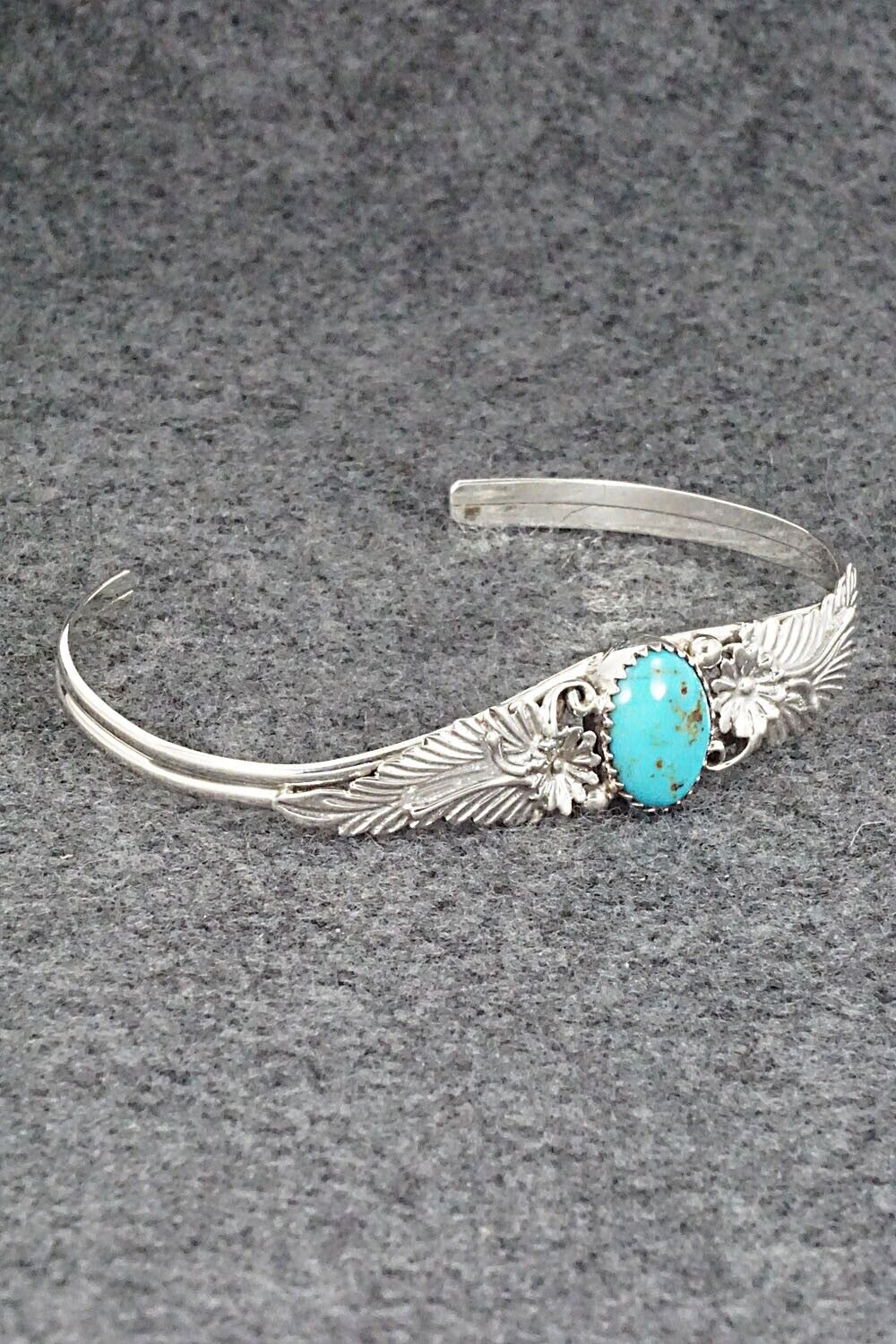 Turquoise & Sterling Silver Bracelet - Harris Largo