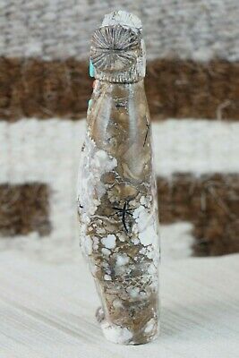 Corn Maiden Zuni Fetish Carving - Sandra Quandelacy - High Lonesome Trading