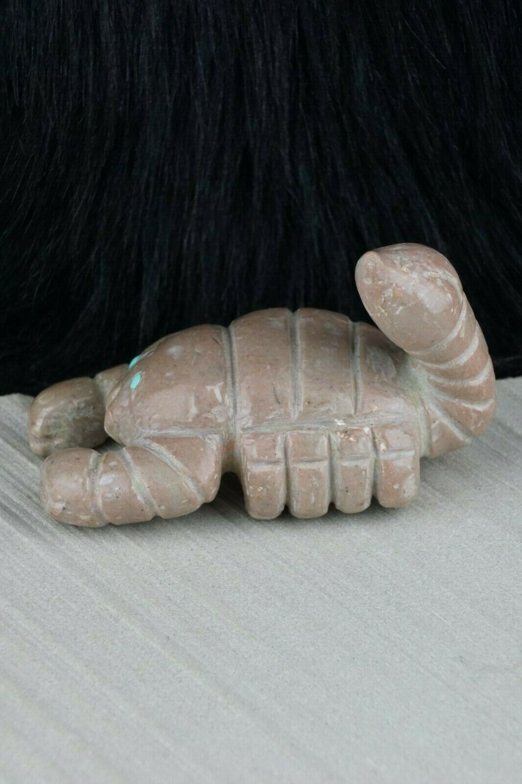 Scorpion Zuni Fetish Carving - Jonas Hastito - High Lonesome Trading