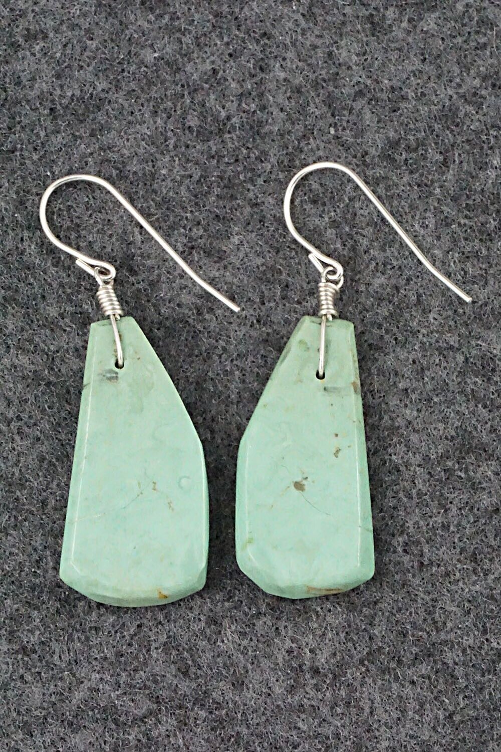 Turquoise & Sterling Silver Earrings - Sharon Abeyta