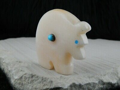 Bear Zuni Fetish Carving- Robert Kionut - High Lonesome Trading
