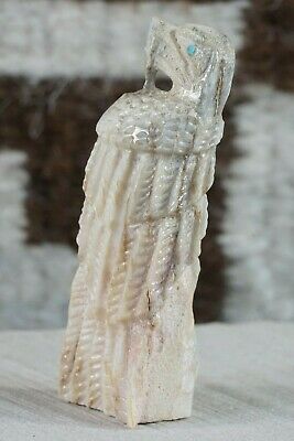 Eagle Zuni Fetish Carving - Jerrold Lahaleon - High Lonesome Trading