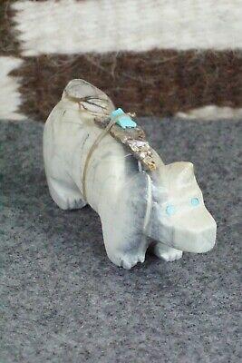 Bear Zuni Fetish Carving - Taylor Gia - High Lonesome Trading