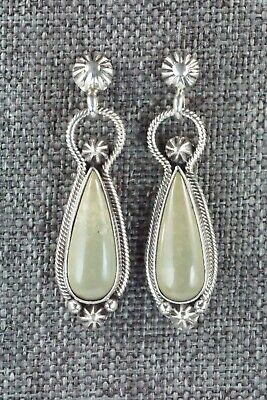 Turquoise & Sterling Silver Earrings - Verley Betone