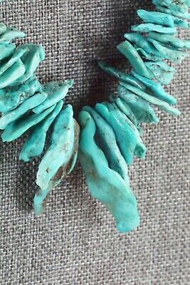 Turquoise & Sterling Silver Necklace - Navajo