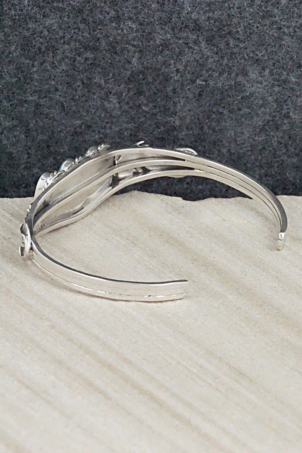 Turquoise & Sterling Silver Bracelet - Andrew Vandever