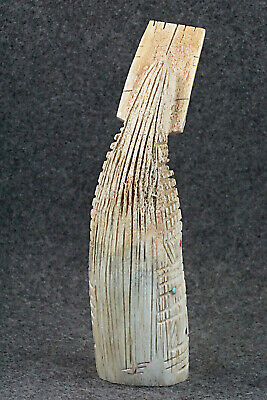 Corn Maiden Zuni Fetish Carving - Carl Etsate