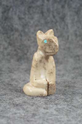 Mountain Lion Zuni Fetish Carving - Gilbert Lonjose