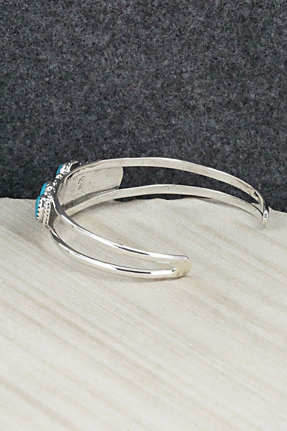Turquoise & Sterling Silver Bracelet - Roberta Begay