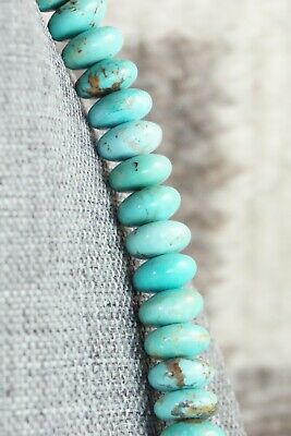 Turquoise & Sterling Silver Necklace - Doreen Jake