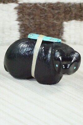 Bear Zuni Fetish Carving - Herbert Halate - High Lonesome Trading