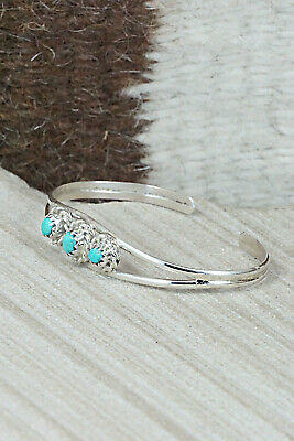 Turquoise & Sterling Silver Bracelet - Elton Cadman