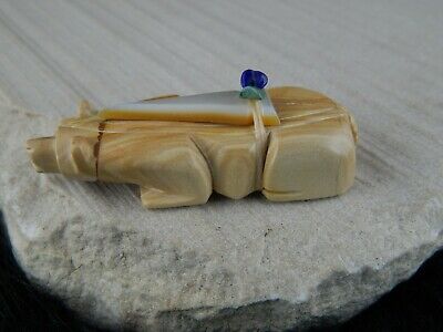 Bear Zuni Fetish - Alex Tsethlikai - Zuni Bear Carving - Native American - High Lonesome Trading