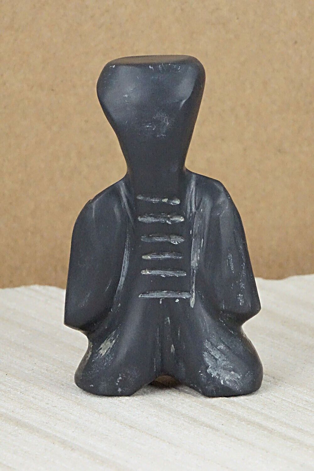 Alien Zuni Fetish Carving - Louise Ponchuella
