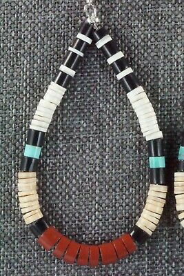 Multi Stone & Sterling Silver Earrings - Torevia Crespin