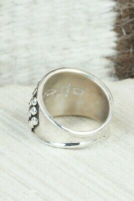 Sterling Silver Ring - Raymond Coriz - Size 9.5