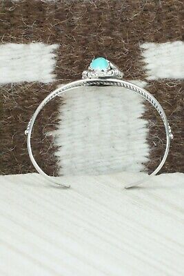 Turquoise, Coral & Sterling Silver Bracelet - Michael Calladitto