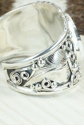 White Buffalo & Sterling Silver Bracelet - Darrell Morgan